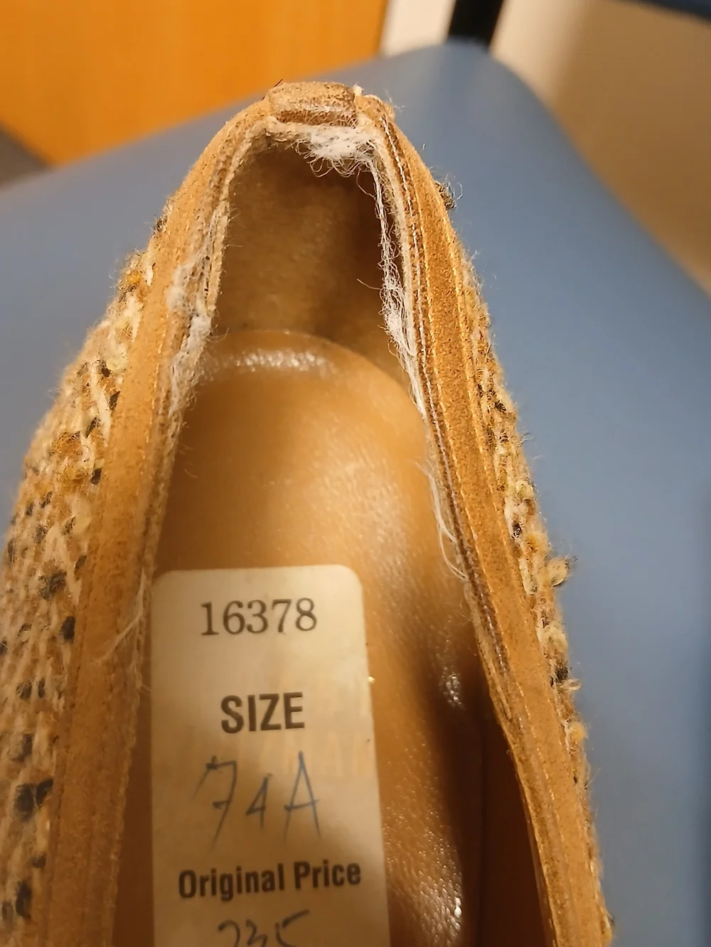Stuart Weitzman Woven Pointed-Toe Kitten Heels